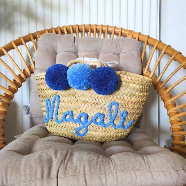 Panier Personnalisable Pompons - S