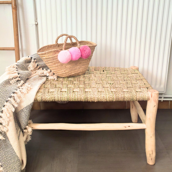 Banc Artisanal Beldi 80cm