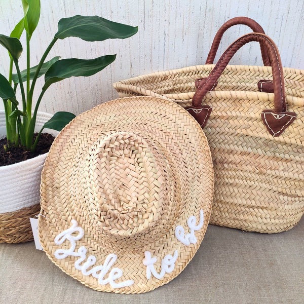 Chapeau en Feuilles de Palmier à Personnaliser