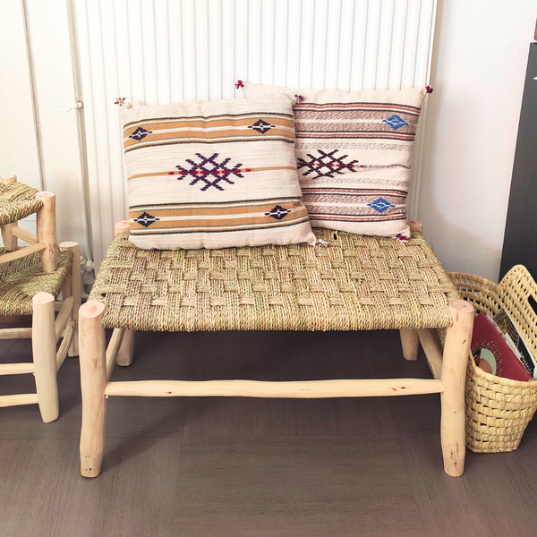 Banc Artisanal Beldi 80cm
