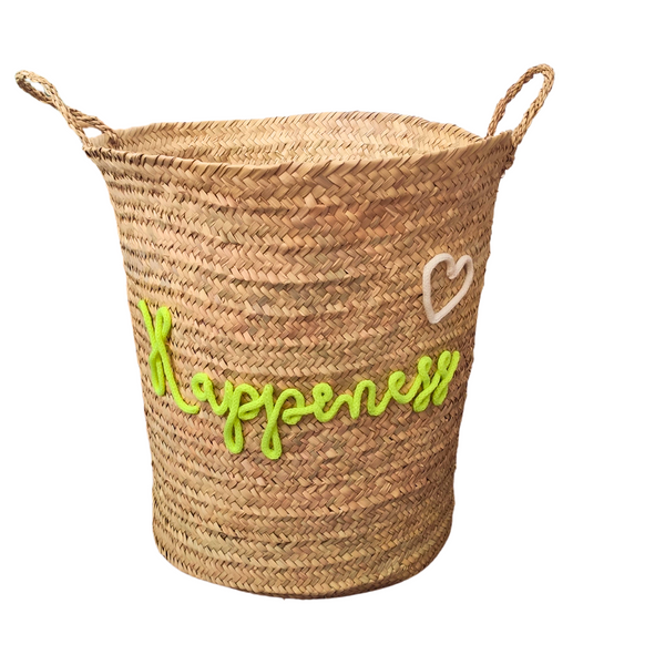Grand Panier de Rangement Personnalisable