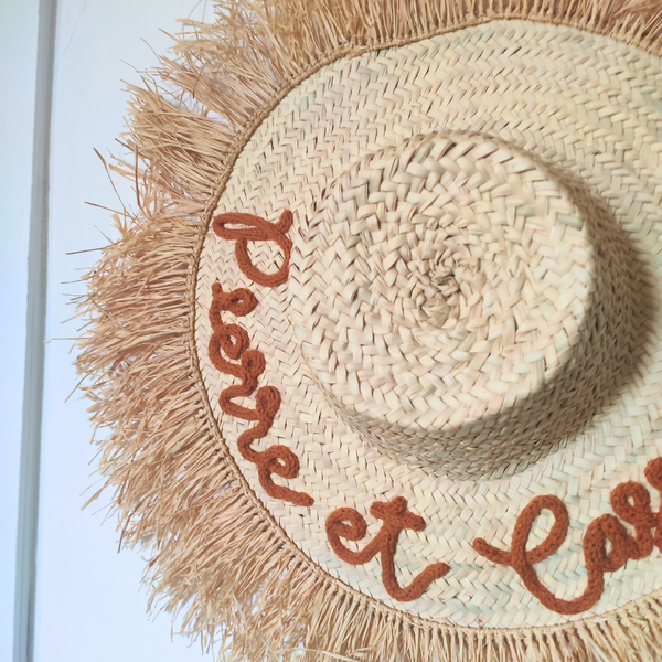 Chapeau à Franges Personnalisable