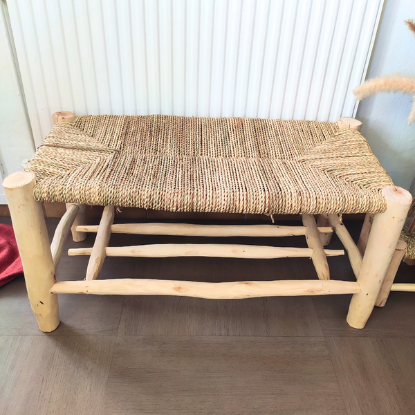 Banc marocain beldi 80cm avec espace rangement