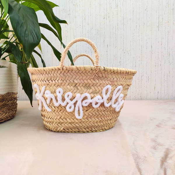 Panier Personnalisable Pompons - S