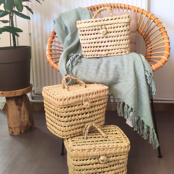 Vanity en Fibres Naturelles