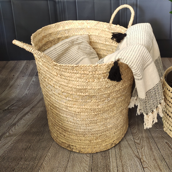 Grand Panier de Rangement Personnalisable