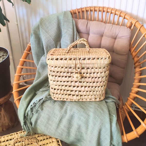 Vanity en Fibres Naturelles