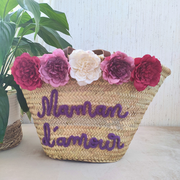 Panier Personnalisable Fleurs - L