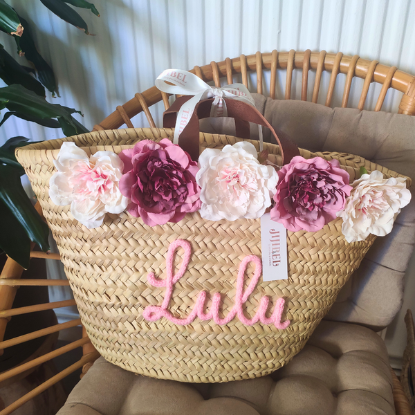 Panier Personnalisable Fleurs - L