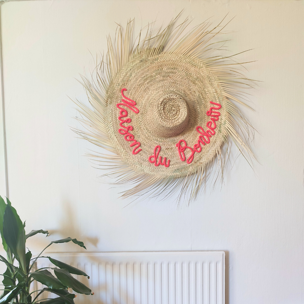 Chapeau Mural Frangé Personnalisable