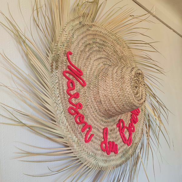 Chapeau Mural Frangé Personnalisable