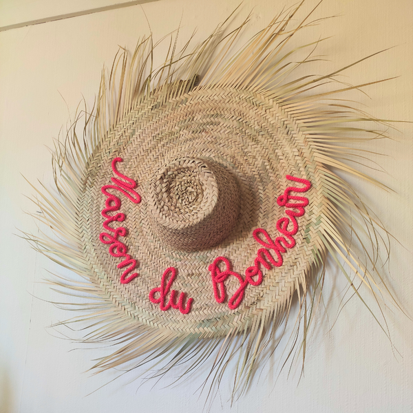 Chapeau Mural Frangé Personnalisable