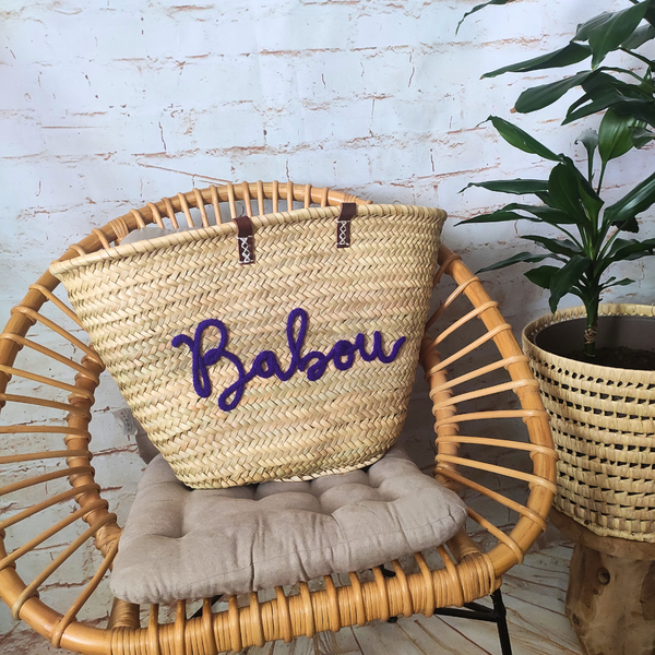 Panier Personnalisable Fleurs - XL