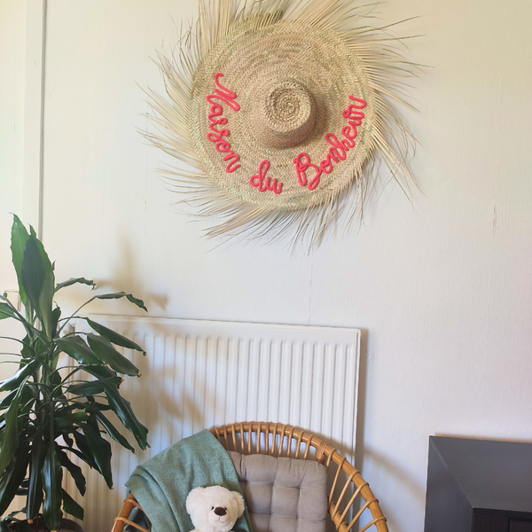 Chapeau Mural Frangé Personnalisable