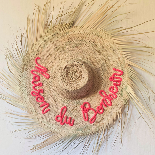 Chapeau Mural Frangé Personnalisable