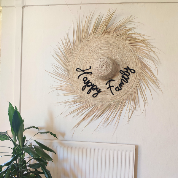 Chapeau Mural Frangé Personnalisable