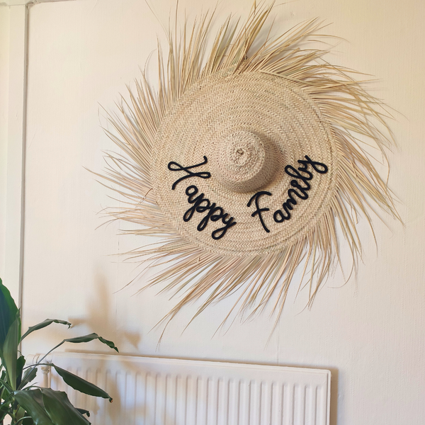 Chapeau Mural Frangé Personnalisable