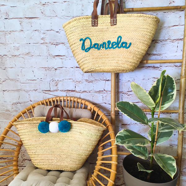 Panier Personnalisable Pompon - XXL