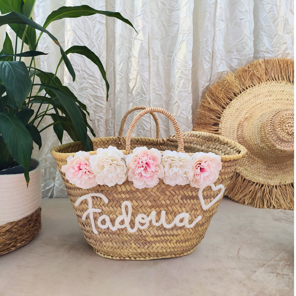Panier Personnalisable Fleurs - M