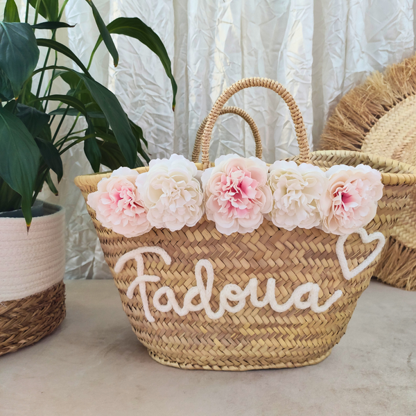 Panier Personnalisable Fleurs - M