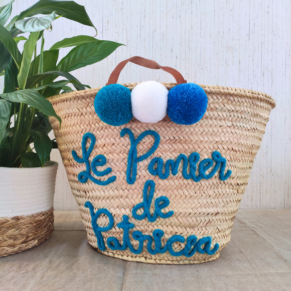 Panier Personnalisable Pompons - XXXL