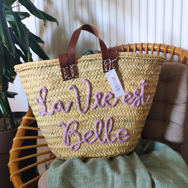 Panier Personnalisable Pompon - XXL