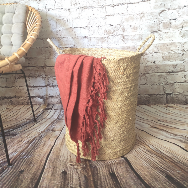 Grand Panier de Rangement Personnalisable