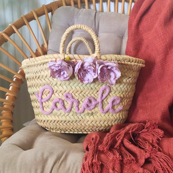 Panier Personnalisable Fleurs - XS