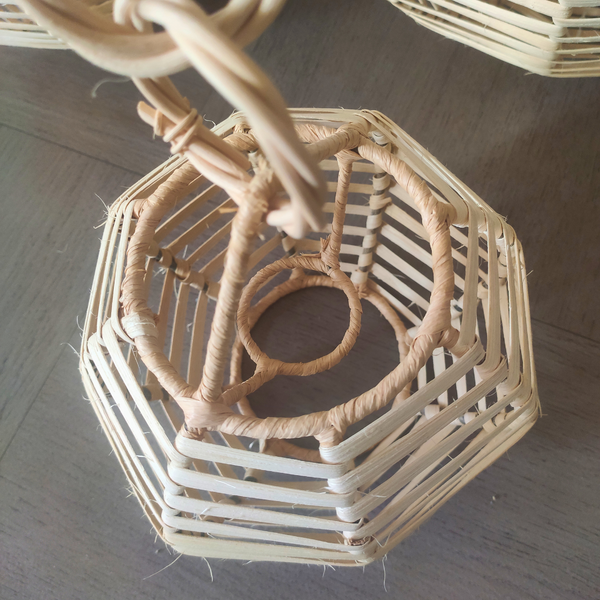 Suspension Boule en Fibres Naturelles