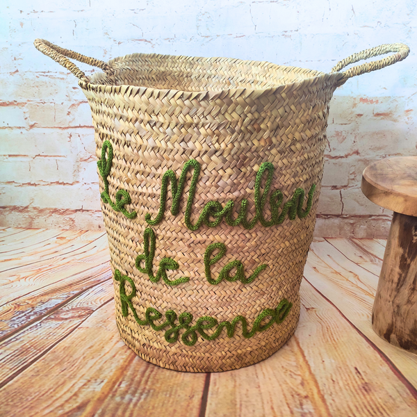 Grand Panier de Rangement Personnalisable