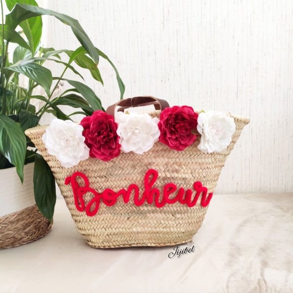 Panier Personnalisable Fleurs - XL