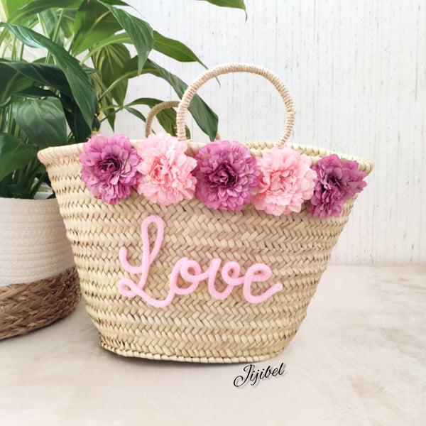 Panier Personnalisable Fleur - M