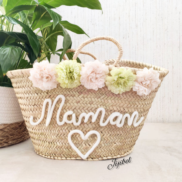 Panier Personnalisable Fleur - M