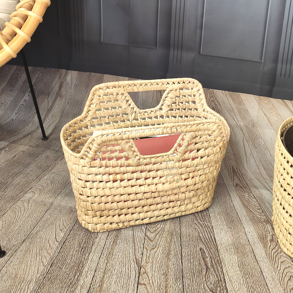 Porte-Revues en Fibres Naturelles