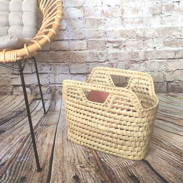 Porte-Revues en Fibres Naturelles