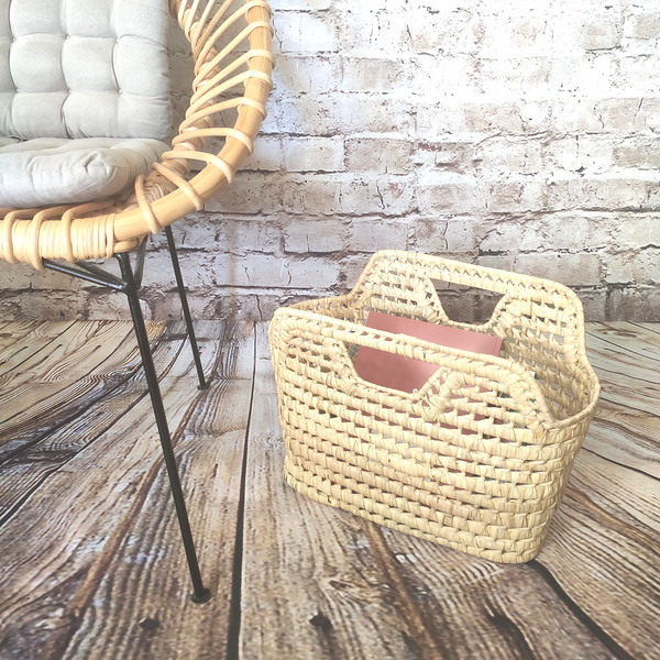 Porte-Revues en Fibres Naturelles