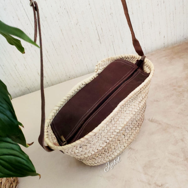 Sac Panier à Bandoulière Personnalisable