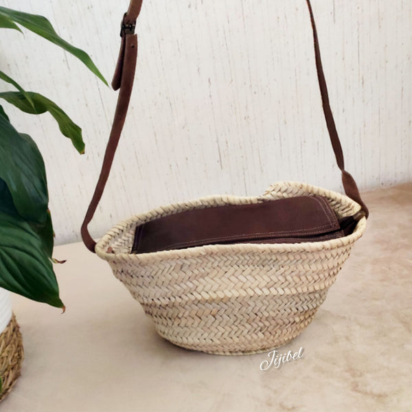Sac Panier à Bandoulière Personnalisable