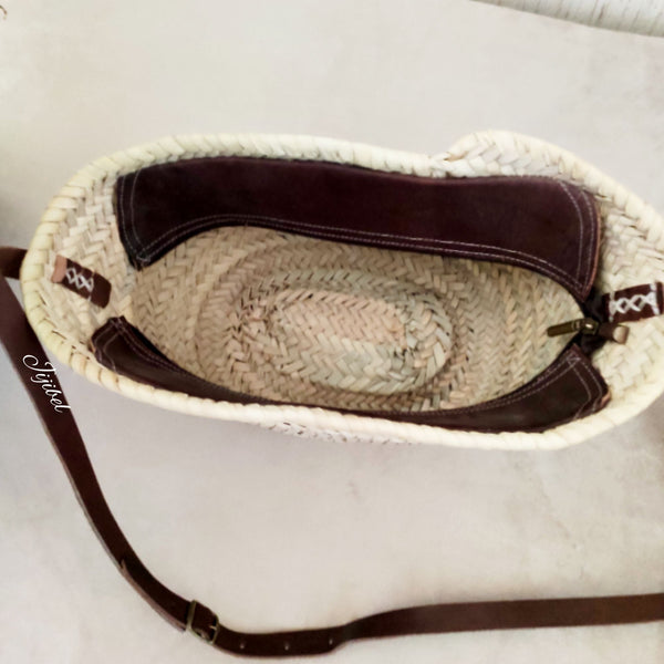 Sac Panier à Bandoulière Personnalisable