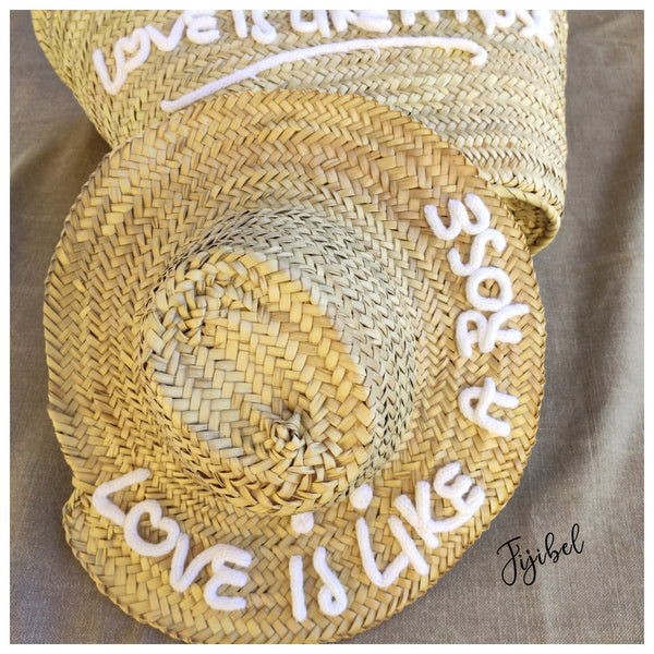 Chapeaux - Chapeau En Paille Pour Homme Et Femme à Personnaliser