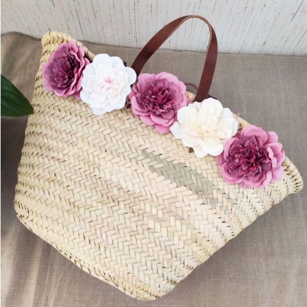 Panier Personnalisable Fleurs - XL
