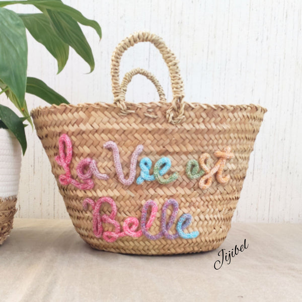 Panier - Panier Marocain En Osier à Personnaliser