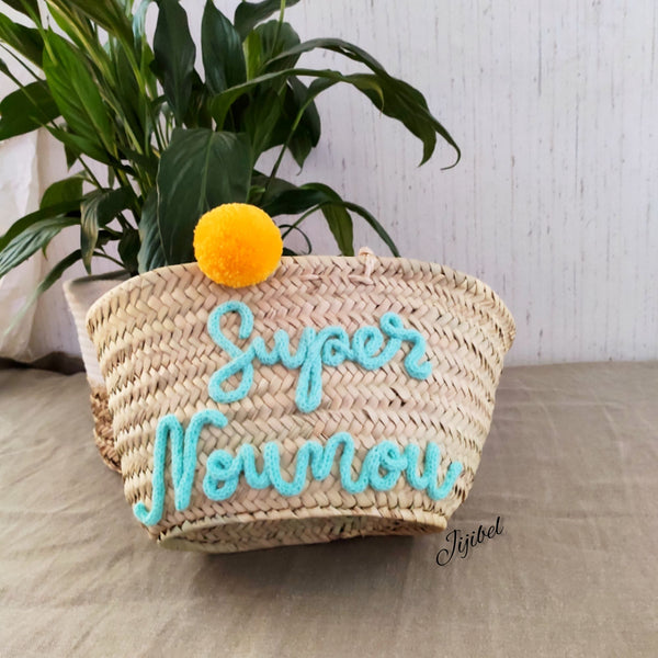 Panier - Petit Panier En Osier Personnalisé à Offrir