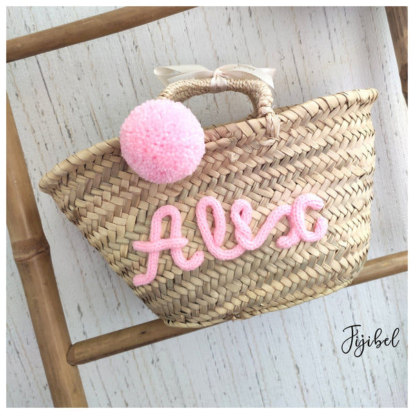 Panier - Petit Panier En Osier Personnalisé à Offrir