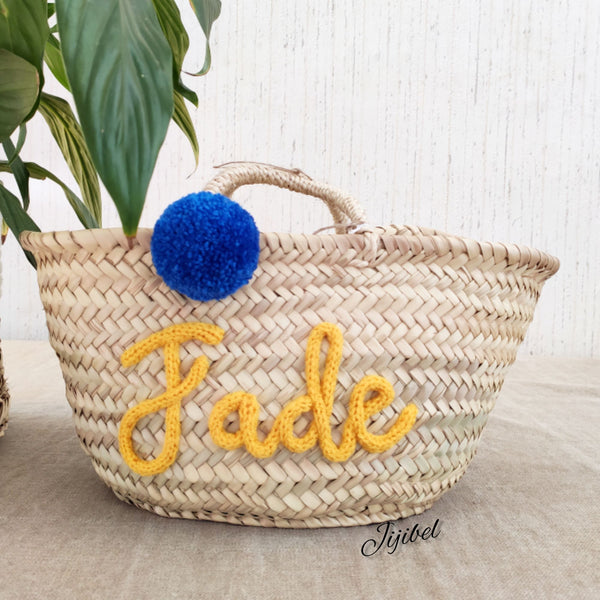 Panier - Petit Panier En Osier Personnalisé à Offrir