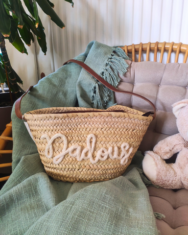 Sac Panier à Bandoulière Personnalisable