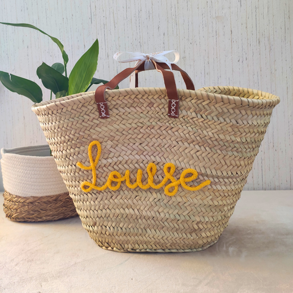 Panier Personnalisable Pompons - L